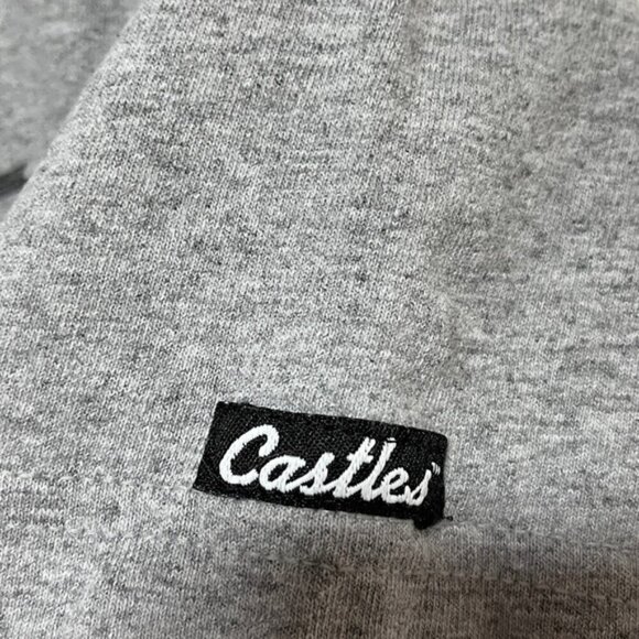 Crooks & Castles Graphic Tee - Medium - Gray Streetwear Logo Shirt - Picture 8 of 8